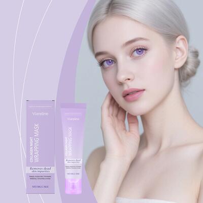VIARELINE Collagen Peel-Off Mask Gently Cleanses and Moistur