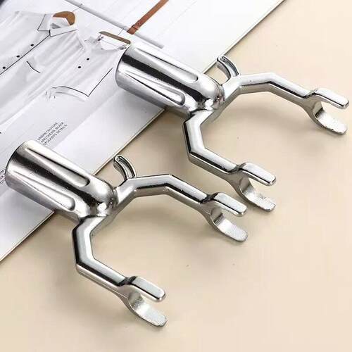 Clothes fork head, clothes drying pole, hanger rod accessori