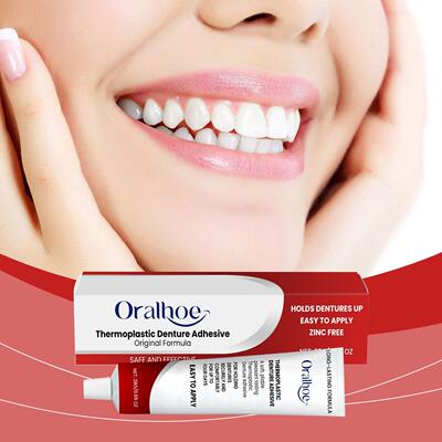 ORALHOE Denture AdhesiveDenture Fixative for Enhanced Comfor