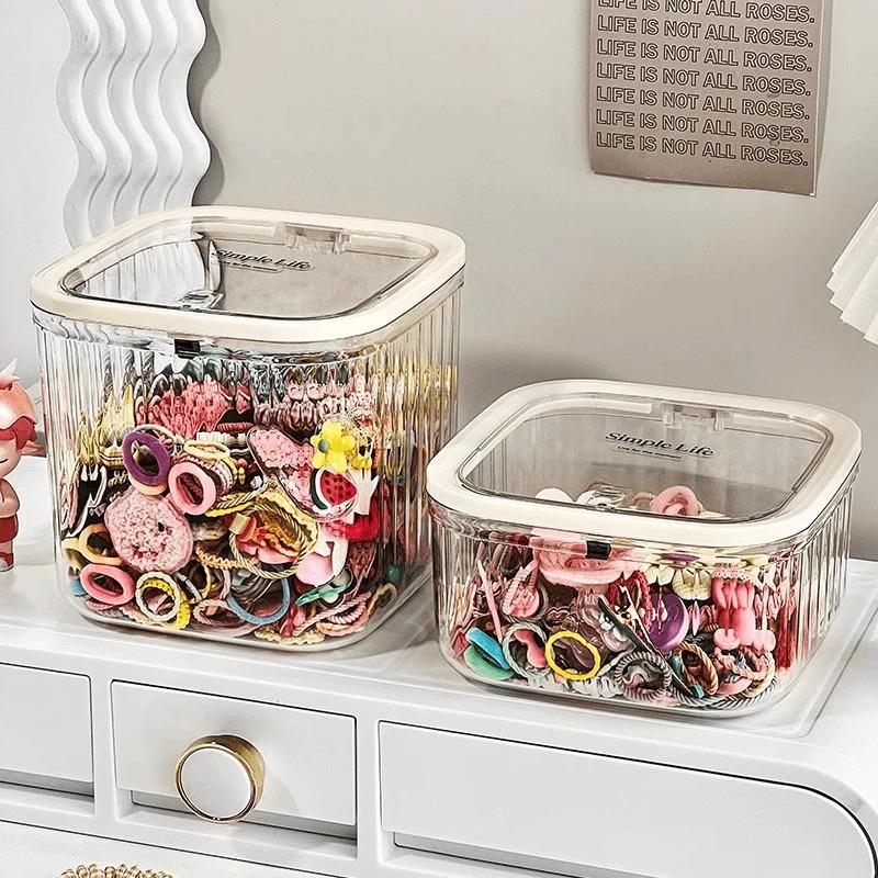 Children's Hair Accessories Storage Box for Girls - Includes