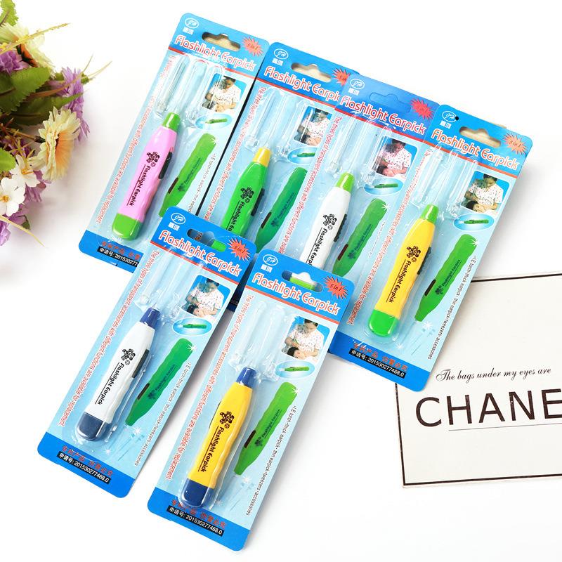 Multifunctional Lighted Ear Pick for Students, Cartoon Ear S