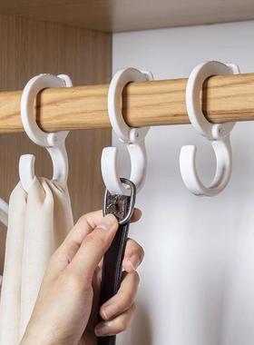Multifunctional S-shaped Hooks for Wardrobes, Kitchens, and