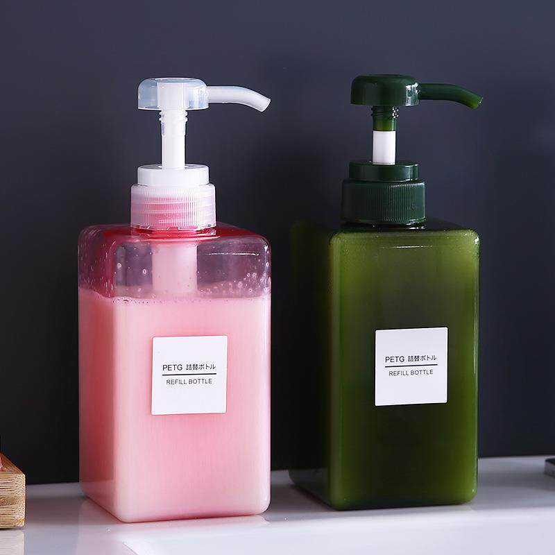 Travel refill bottles for cosmetics, shampoo, shower gel, ha