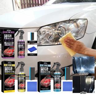 Rayhong 3-in-1 Coating Series: Car Dust Prevention, Stain Re