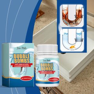JUE FISH Pipe Cleaning Powder - For Bathrooms, Toilets, Floo