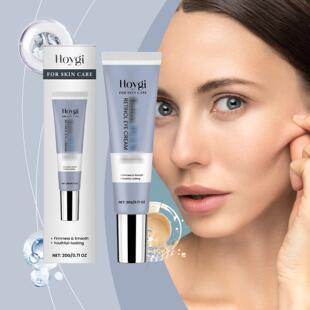HOYGI Retinol Eye Cream hydrates and moisturizes, softening