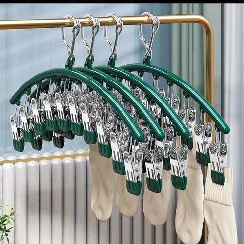 Stainless Steel Multi-functional Quilt and Socks Clip Dormit