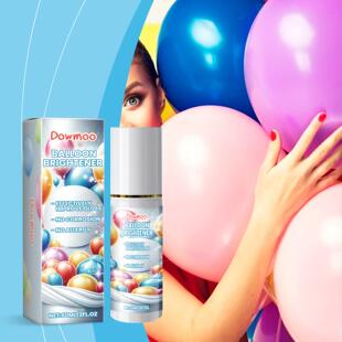 DOWMOO Balloon Decorative Brightener Spray: A spray that enh