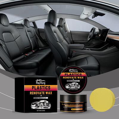 Rayhong Car Plastic Refurbishment Paste - Scratch-Resistant