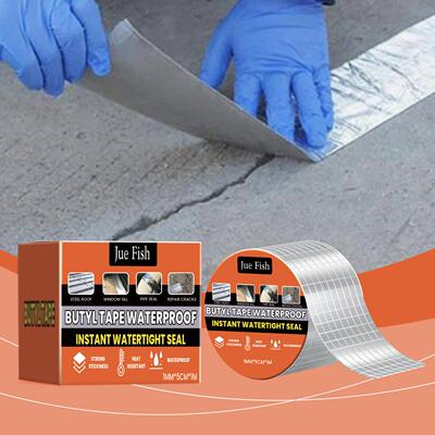 JUE FISH Waterproof Butyl Tape, High Adhesion Self-Adhesive