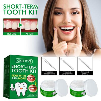 EELHOE Temporary Dental Kit - Perfect for Cosmetic Adjustmen