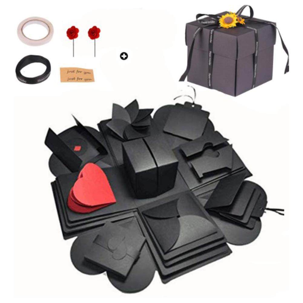 Surprise Explosion Couple Box Scrapbook DIY Photo Album Birt