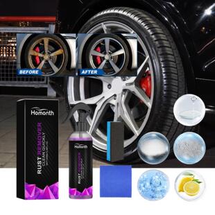 Homonth Car Rust Remover, Metal Parts Rust Prevention, Clean