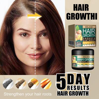 EELHOE Ginger Hair Care Cream - Hair and Scalp Massage Treat
