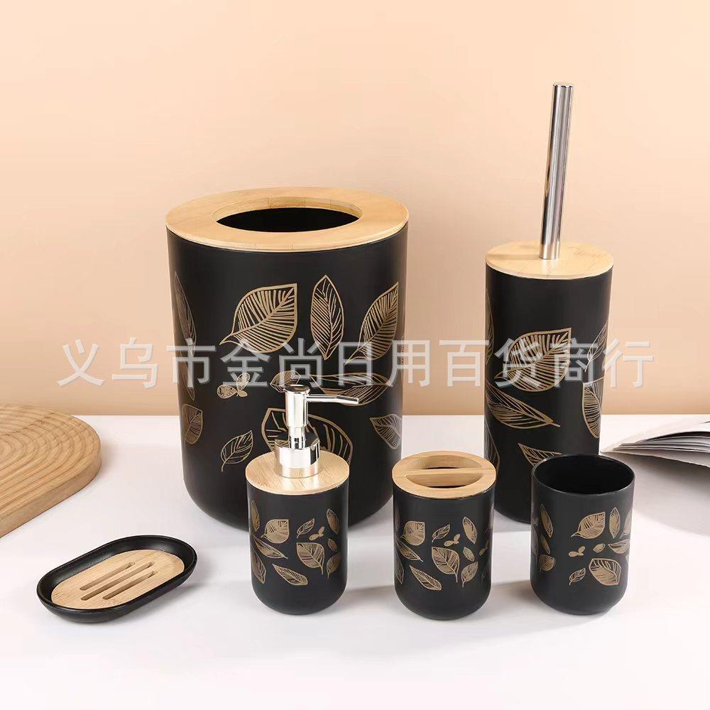 Wholesale home bathroom and sanitary ware set, a six-piece m