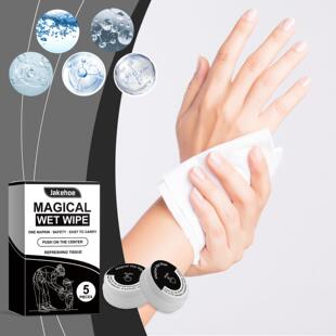 Jakehoe Press-and-Clean Wipes, Multi-Purpose Household Clean