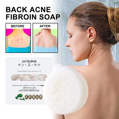 Jaysuing Back Acne Silk Soap - Deep Body Cleansing for Acne