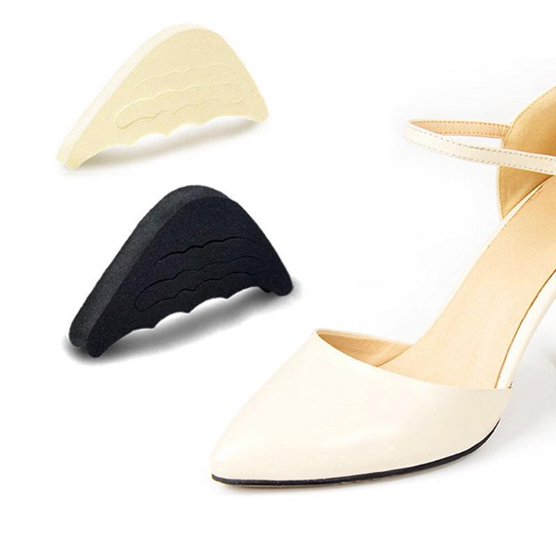 Foam toe filler, half-size insole for high heels, shoe resiz