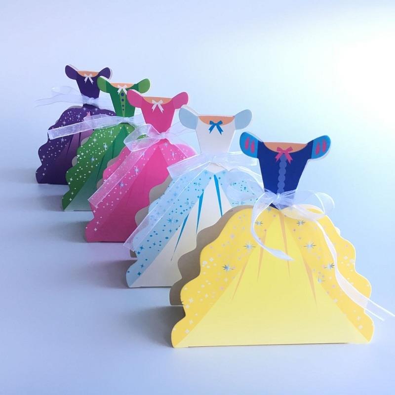 Romantic Princess Wedding Candy Box 25pcs Baby Shower Birthd
