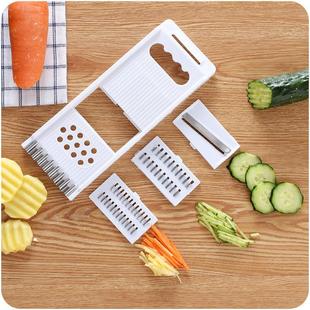 Multifunctional Home Kitchen Slicer for Potato Julienne, Gra