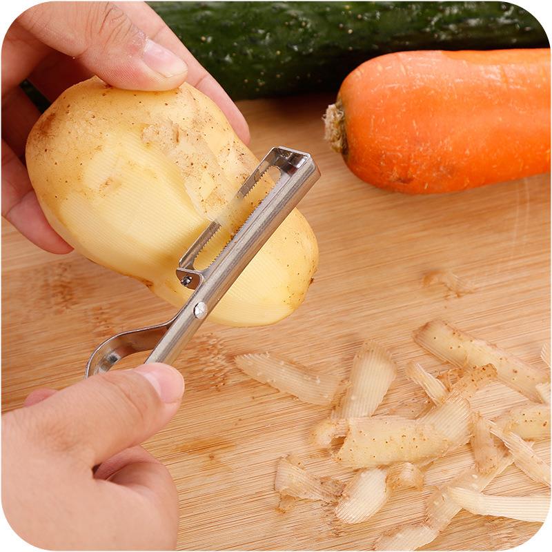Stainless Steel Toothbrush-Shaped Peeler, Apple Peeler, Grat