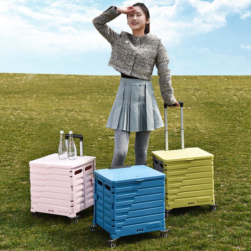 A portable, outdoor camping and shopping cart that is perfec