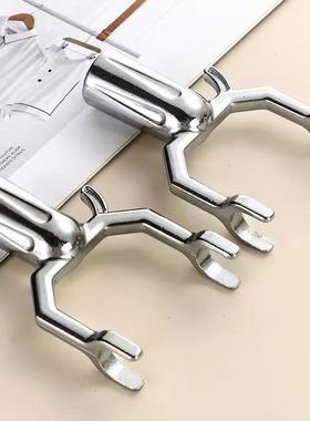 Clothes fork head, clothes drying pole, hanger rod accessori