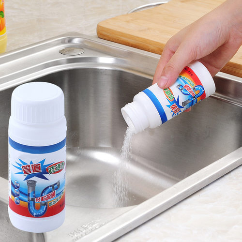 Pipe Unblocker Dissolving Powder for Toilets, Sinks, and K