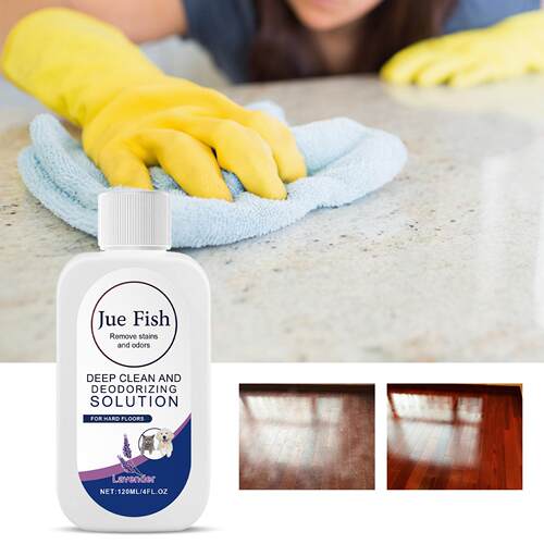 Jue-Fish Lavender Floor Cleaner - Deep Cleans Stubborn Stain