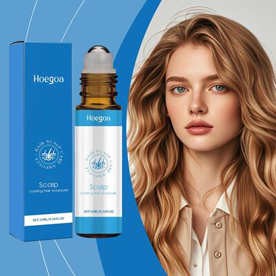HOEGOA Scalp Nourishing Roll-On Essential Oil for Massaging,