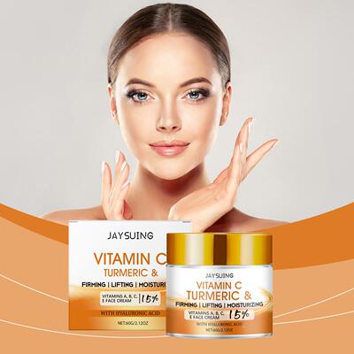 JAYSUING Vitamin C Turmeric Firming Face Cream - A hydrating