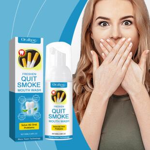 ORALHOE Oral Cleansing Mousse - Gently cleanses the mouth, r