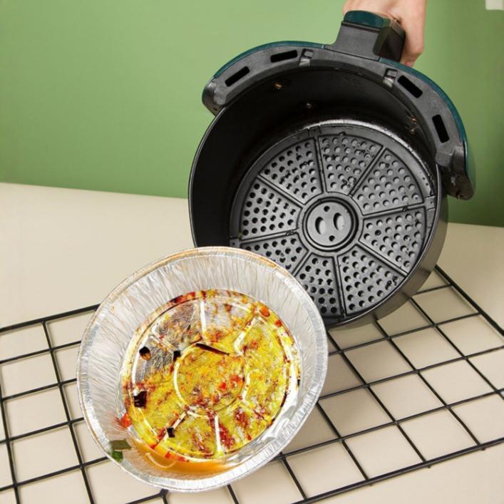 Air Fryer Parchment Paper Rounds, Home-use Circular Aluminum