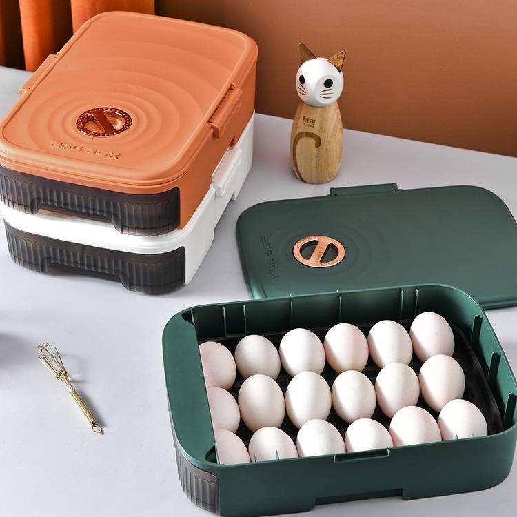 Drawer-style Egg Box Refrigerator Egg Storage Drawer Automat