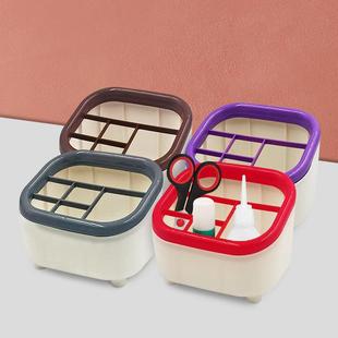 Creative Multi-functional Storage Box for Clutter, 6-Compart