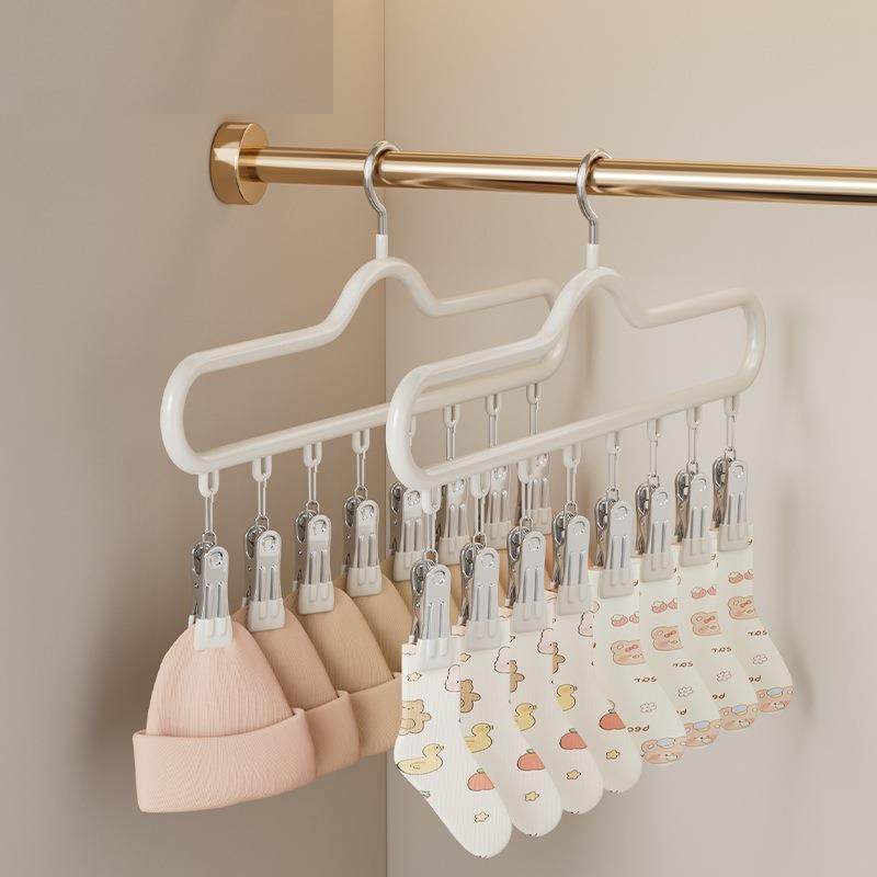 Socks Drying Rack with Multiple Clips for Student Dormitorie