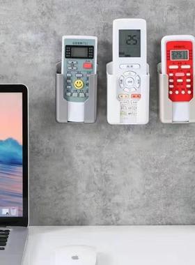 No-drill air conditioner and TV remote control storage box h