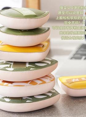 Large dual-use dry and wet powder puff, marshmallow cushion,