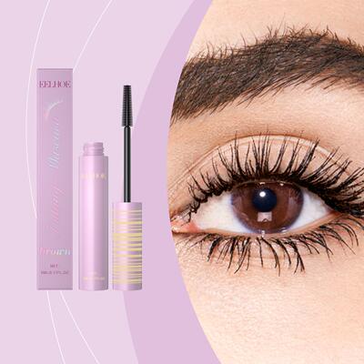 EELHOE Brown Lengthening and Curling Mascara - For a natural