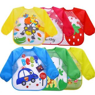 Sleeve Cloths Baby Full Waterproof EVA Bibs Burp Cloth Child