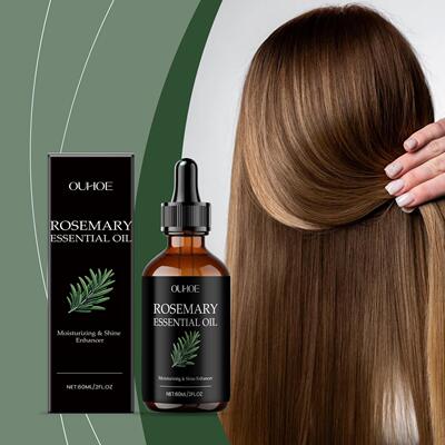 OUHOE Rosemary Smoothing Hair Oil Nourishes Hair Follicles,