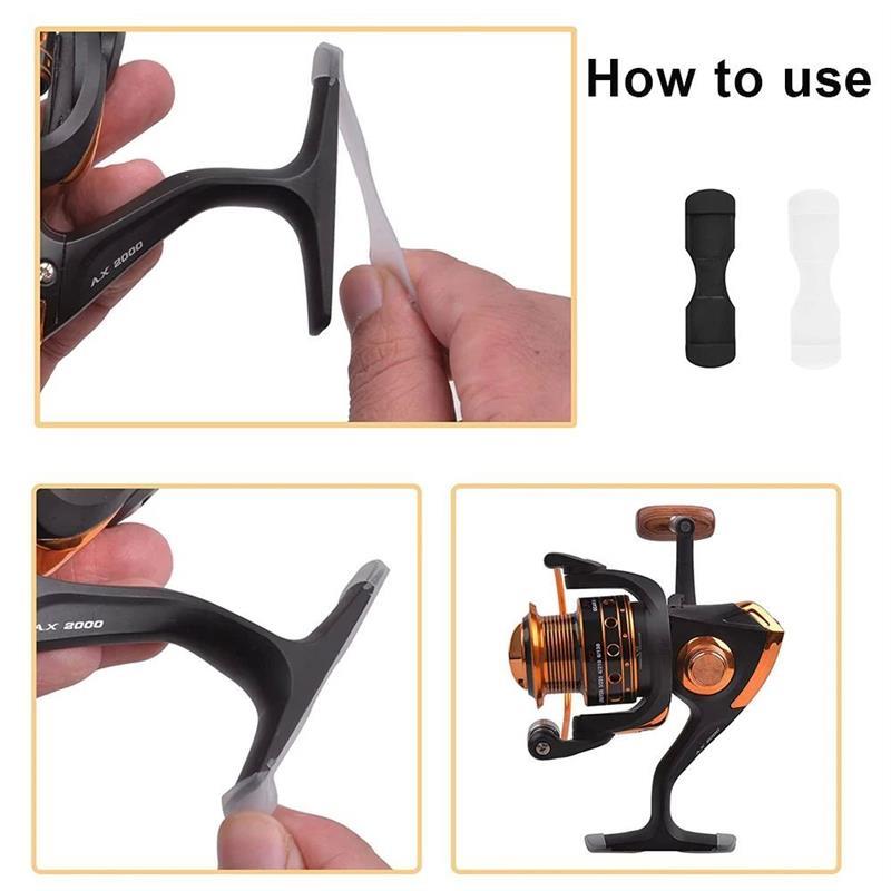 40/100cs ubber Fishing reel rotection base mat pad aitcastin