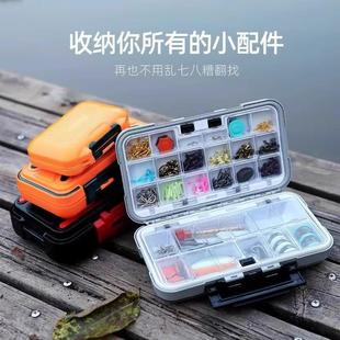 Fishing Enthusiast's Waterproof Compartmentalized Lure Box,