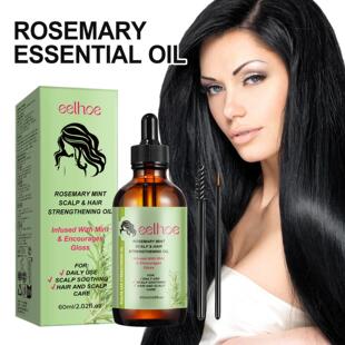 EELHOE Rosemary Hair Oil for Repairing Dry and Frizzy Hair,