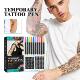 Pen Set Face EELHOE for Tattoo Arm and Temporary Makeup Gra