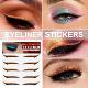 Month Creative Colored West Eyeliner Fashion Party Nightclub