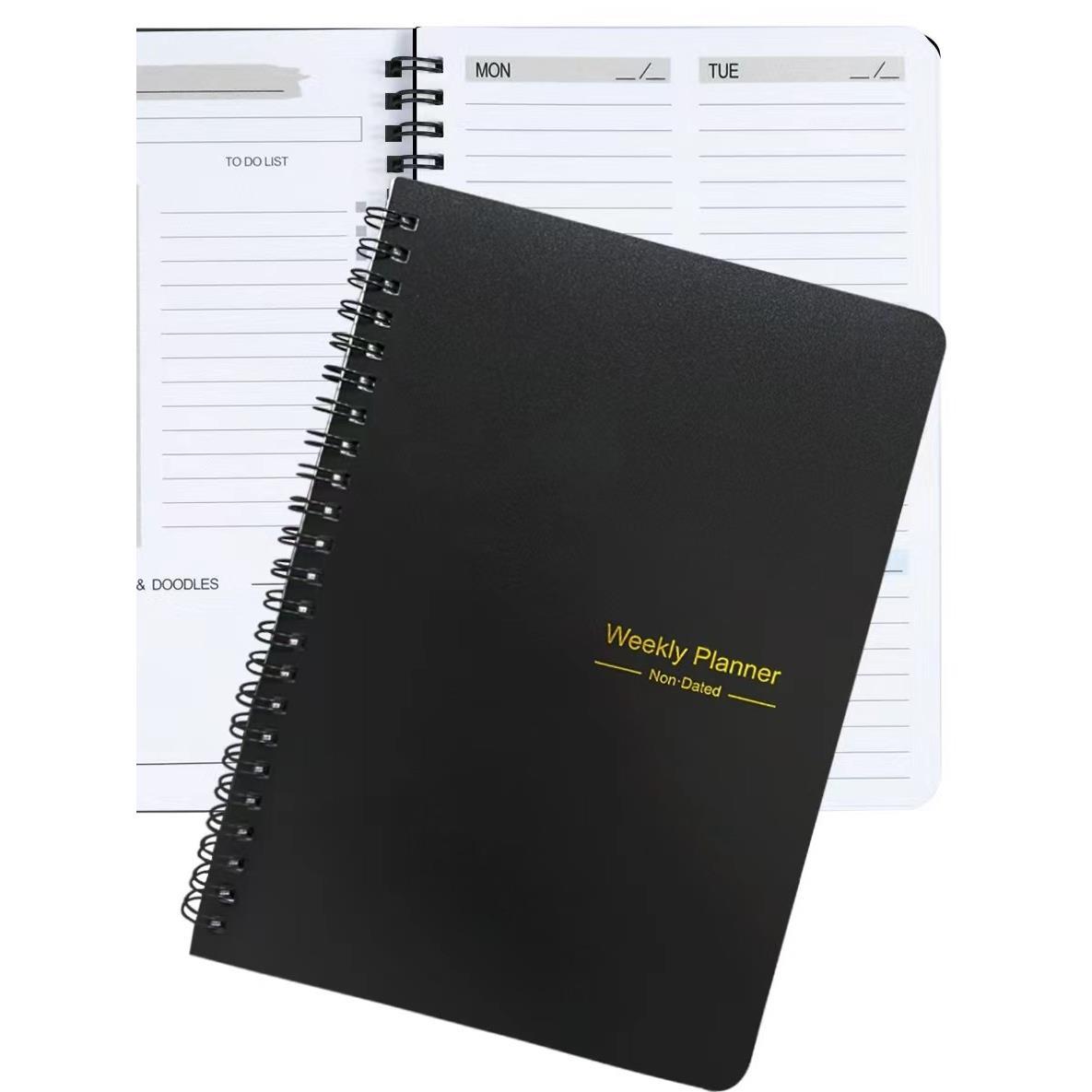 A5 Agenda Planner Notebook Secret Diary Weekly Goal Habit Sc