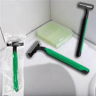 Disposable razors for men, travel-friendly manual shavers, a