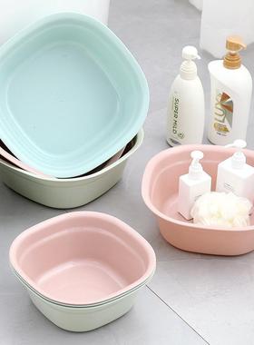 Plastic basin for home use, suitable for babies, students, a