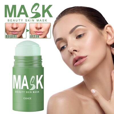 OUHOE Green Tea Mask Stick - Deep Cleansing and Pore-Tighten